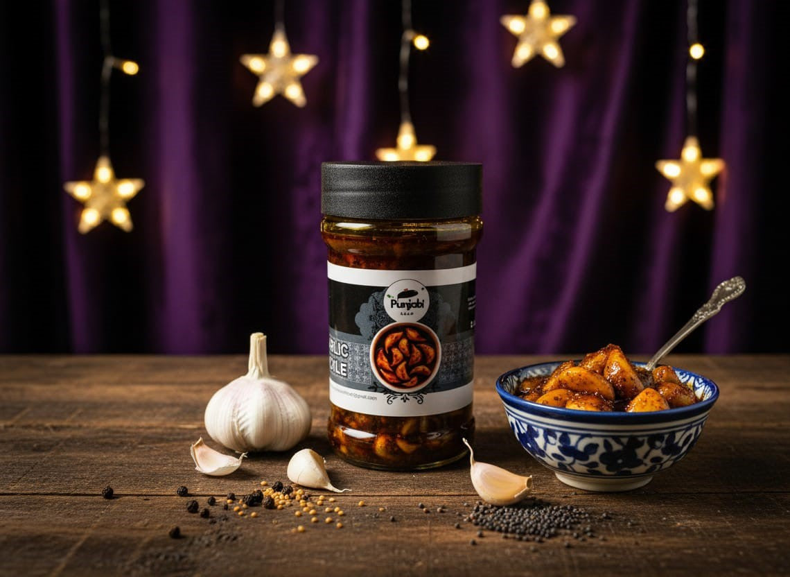 GARLIC PICKLE 500GM